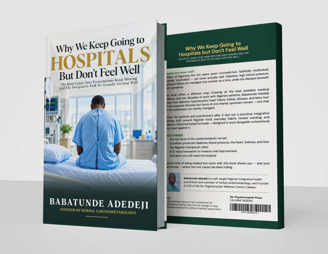Why We Keep Going to Hospitals But Don't Feel Well - front and back cover